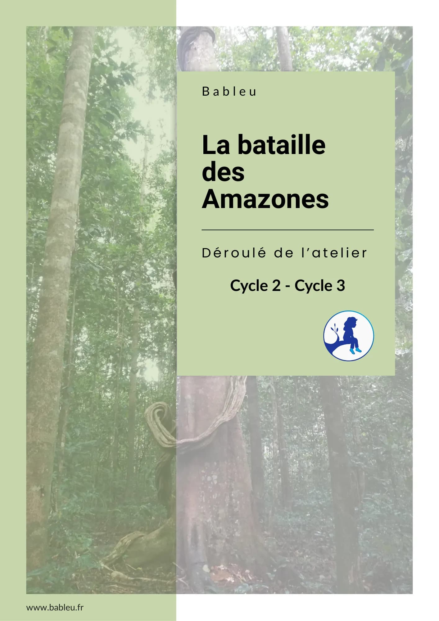 Affiche de l'atelier La bataille des Amazones