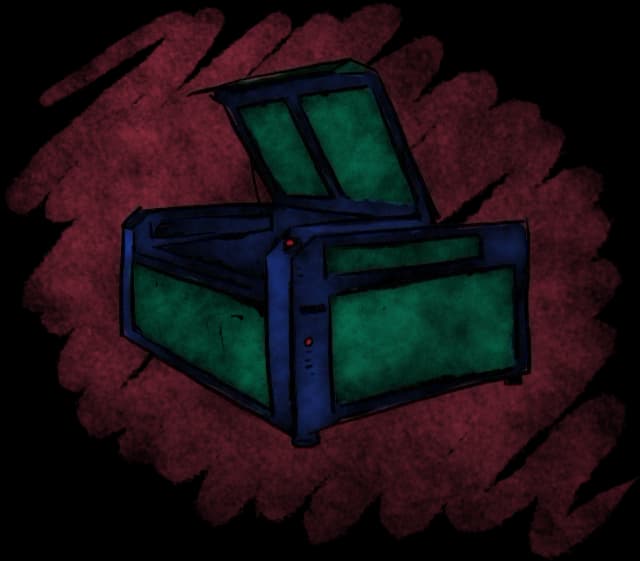 Illustration d'une imprimante laser